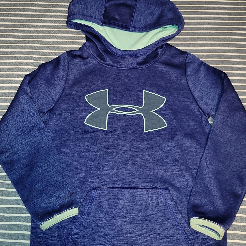 Boys under armour hoodie small
